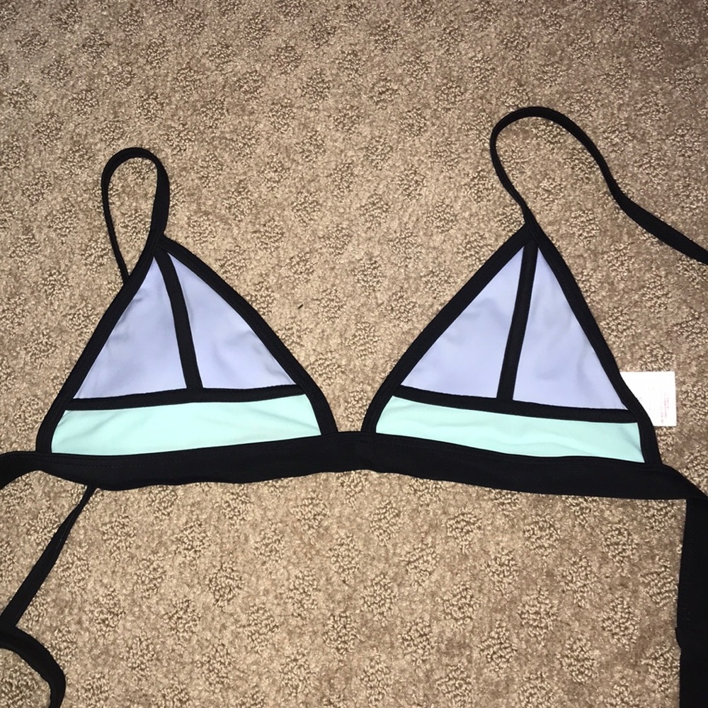 Neon Xhilaration swim top